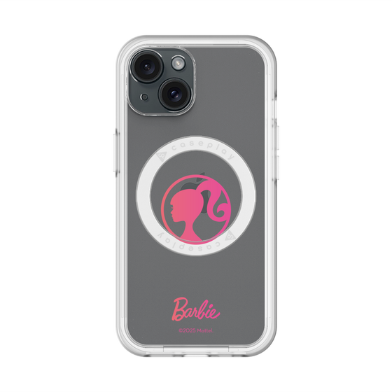 スリムプロテクションプレミアムケース with MagSafe［ Barbie - ロゴ ］