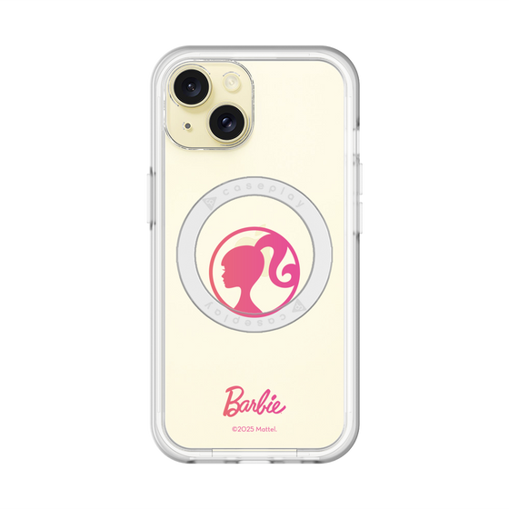 スリムプロテクションプレミアムケース with MagSafe［ Barbie - ロゴ ］