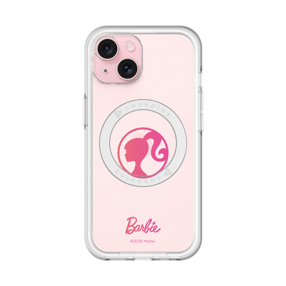 スリムプロテクションプレミアムケース with MagSafe［ Barbie - ロゴ ］