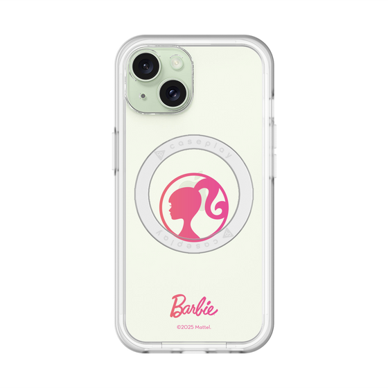 スリムプロテクションプレミアムケース with MagSafe［ Barbie - ロゴ ］