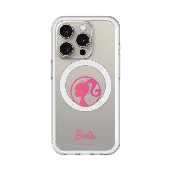 スリムプロテクションプレミアムケース with MagSafe［ Barbie - ロゴ ］