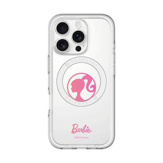 スリムプロテクションプレミアムケース with MagSafe［ Barbie - ロゴ ］