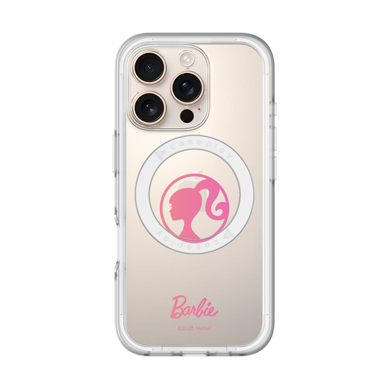 スリムプロテクションプレミアムケース with MagSafe［ Barbie - ロゴ ］
