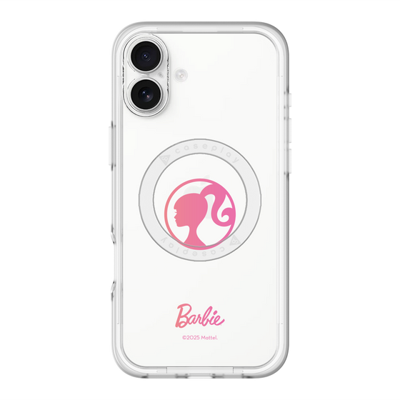 スリムプロテクションプレミアムケース with MagSafe［ Barbie - ロゴ ］