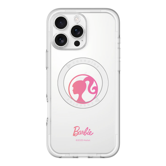 スリムプロテクションプレミアムケース with MagSafe［ Barbie - ロゴ ］