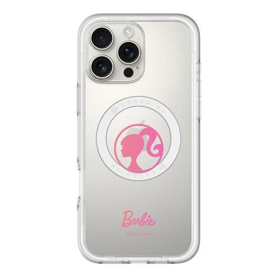 スリムプロテクションプレミアムケース with MagSafe［ Barbie - ロゴ ］