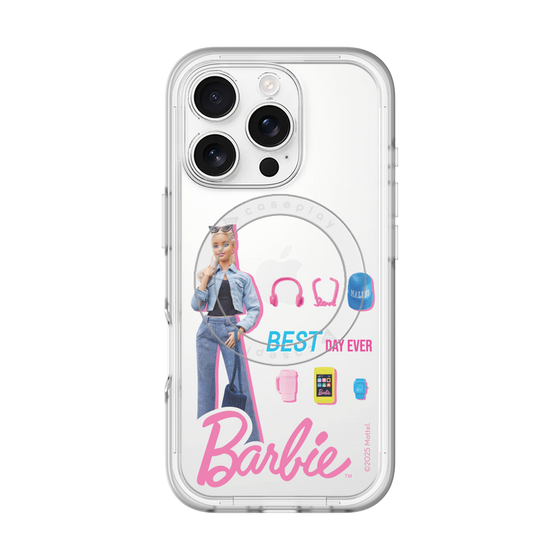 スリムプロテクションプレミアムケース with MagSafe［ Barbie - BEST DAY EVER ］