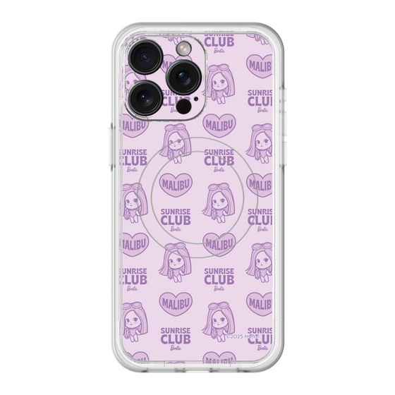 スリムプロテクションプレミアムケース with MagSafe［ Barbie - SUNRISE CLUB ］