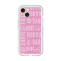 スリムプロテクションプレミアムケース with MagSafe［ Barbie - ロゴパターン3 ］