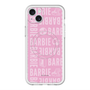 スリムプロテクションプレミアムケース with MagSafe［ Barbie - ロゴパターン3 ］