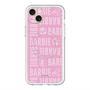 スリムプロテクションプレミアムケース with MagSafe［ Barbie - ロゴパターン3 ］