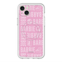 スリムプロテクションプレミアムケース with MagSafe［ Barbie - ロゴパターン3 ］