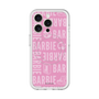 スリムプロテクションプレミアムケース with MagSafe［ Barbie - ロゴパターン3 ］