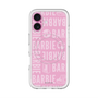 スリムプロテクションプレミアムケース with MagSafe［ Barbie - ロゴパターン3 ］