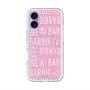スリムプロテクションプレミアムケース with MagSafe［ Barbie - ロゴパターン3 ］