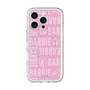 スリムプロテクションプレミアムケース with MagSafe［ Barbie - ロゴパターン3 ］