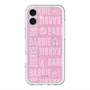 スリムプロテクションプレミアムケース with MagSafe［ Barbie - ロゴパターン3 ］