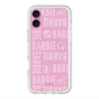スリムプロテクションプレミアムケース with MagSafe［ Barbie - ロゴパターン3 ］
