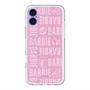 スリムプロテクションプレミアムケース with MagSafe［ Barbie - ロゴパターン3 ］
