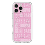 スリムプロテクションプレミアムケース with MagSafe［ Barbie - ロゴパターン3 ］