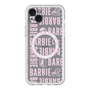 スリムプロテクションプレミアムケース with MagSafe［ Barbie - ロゴパターン3 - クリア ］