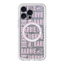 スリムプロテクションプレミアムケース with MagSafe［ Barbie - ロゴパターン3 - クリア ］