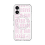 スリムプロテクションプレミアムケース with MagSafe［ Barbie - ロゴパターン3 - クリア ］