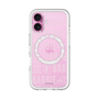 スリムプロテクションプレミアムケース with MagSafe［ Barbie - ロゴパターン3 - クリア ］