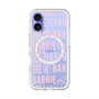 スリムプロテクションプレミアムケース with MagSafe［ Barbie - ロゴパターン3 - クリア ］