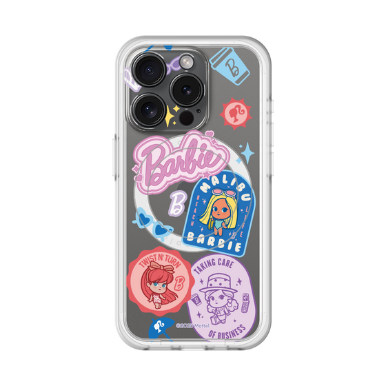 スリムプロテクションプレミアムケース with MagSafe［ Barbie - CUTIE STYLE2 ］