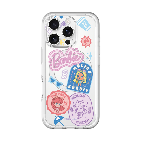 スリムプロテクションプレミアムケース with MagSafe［ Barbie - CUTIE STYLE2 ］