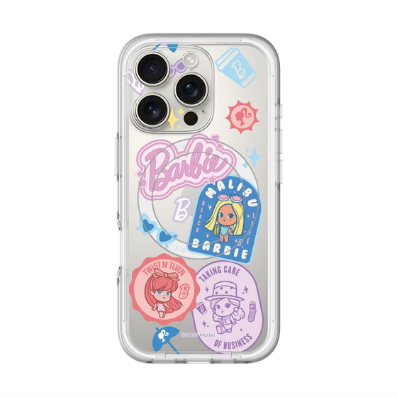 スリムプロテクションプレミアムケース with MagSafe［ Barbie - CUTIE STYLE2 ］