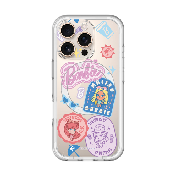 スリムプロテクションプレミアムケース with MagSafe［ Barbie - CUTIE STYLE2 ］