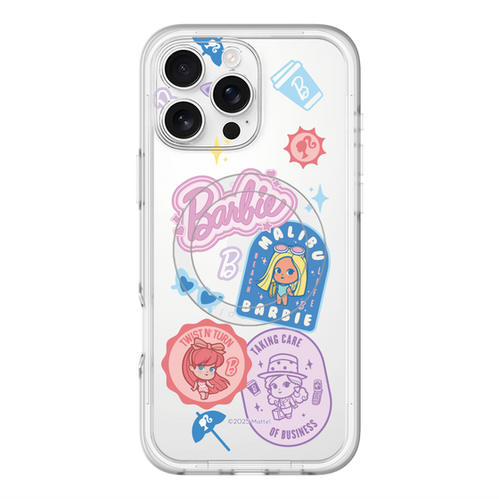 スリムプロテクションプレミアムケース with MagSafe［ Barbie - CUTIE STYLE2 ］