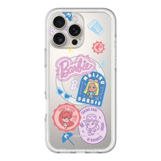 スリムプロテクションプレミアムケース with MagSafe［ Barbie - CUTIE STYLE2 ］