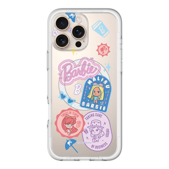 スリムプロテクションプレミアムケース with MagSafe［ Barbie - CUTIE STYLE2 ］