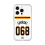 スリムプロテクションプレミアムケース with MagSafe［ 読売ジャイアンツ - #068 SHIROKI - ホーム ］