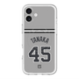スリムプロテクションプレミアムケース with MagSafe［ 読売ジャイアンツ - #45 TANAKA - ビジター ］