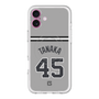 スリムプロテクションプレミアムケース with MagSafe［ 読売ジャイアンツ - #45 TANAKA - ビジター ］