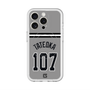 スリムプロテクションプレミアムケース with MagSafe［ 読売ジャイアンツ - #107 TATEOKA - ビジター ］
