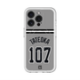 スリムプロテクションプレミアムケース with MagSafe［ 読売ジャイアンツ - #107 TATEOKA - ビジター ］
