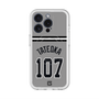 スリムプロテクションプレミアムケース with MagSafe［ 読売ジャイアンツ - #107 TATEOKA - ビジター ］