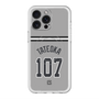 スリムプロテクションプレミアムケース with MagSafe［ 読売ジャイアンツ - #107 TATEOKA - ビジター ］