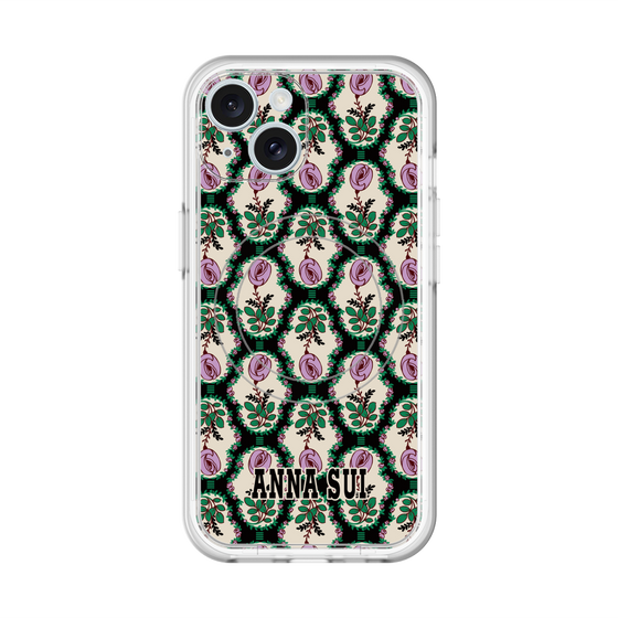 スリムプロテクションプレミアムケース with MagSafe［ ANNA SUI - ROSE CAMEO ］