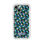 スリムプロテクションプレミアムケース with MagSafe［ ANNA SUI - HEARTS VINE - BLUE ］