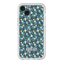 スリムプロテクションプレミアムケース with MagSafe［ ANNA SUI - HEARTS VINE - BLUE ］