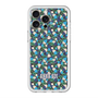 スリムプロテクションプレミアムケース with MagSafe［ ANNA SUI - HEARTS VINE - BLUE ］
