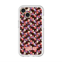 スリムプロテクションプレミアムケース with MagSafe［ ANNA SUI - HEARTS VINE - PINK ］