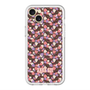 スリムプロテクションプレミアムケース with MagSafe［ ANNA SUI - HEARTS VINE - PINK ］