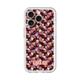 スリムプロテクションプレミアムケース with MagSafe［ ANNA SUI - HEARTS VINE - PINK ］